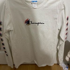 Champion long sleeve tee!